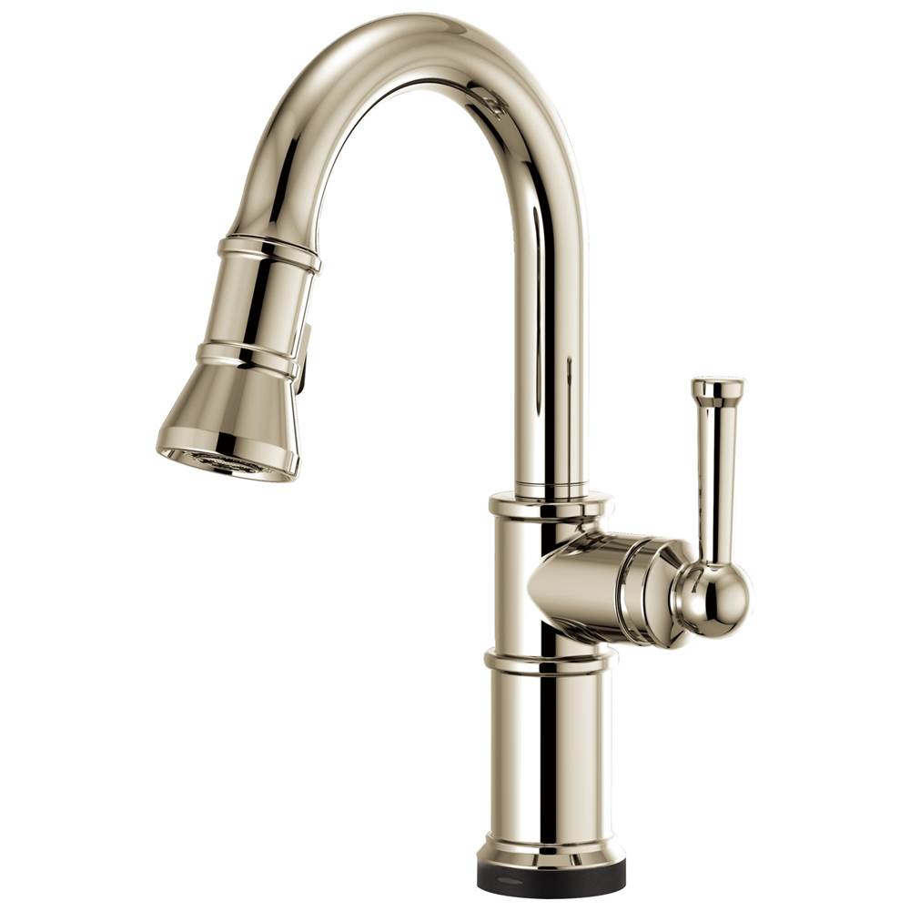 Brizo - Artesso SmartTouch Pull-Down Prep Kitchen Faucet - Polished Nickel