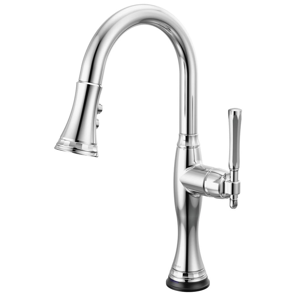 Brizo - The TulhamE Kitchen Collection by Brizo SmartTouch Pull-Down Prep Kitchen Faucet - Chrome