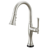 Brizo - The TulhamE Kitchen Collection by Brizo SmartTouch Pull-Down Prep Kitchen Faucet - Stainless