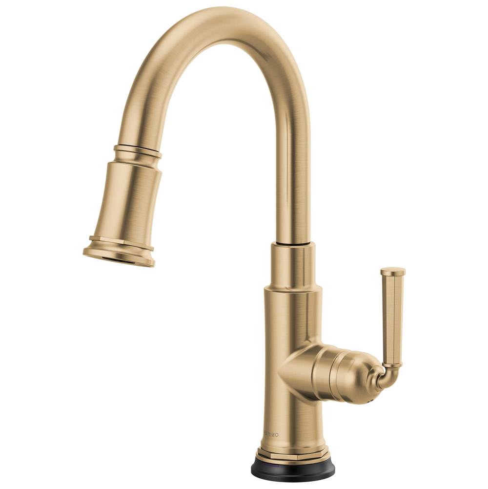 Brizo - Rook SmartTouch Pull-Down Prep Kitchen Faucet - Luxe Gold