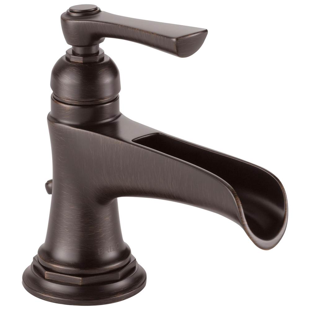Brizo - Rook Single-Handle Lavatory Faucet with Channel Spout 1.2 GPM - Venetian Bronze