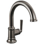 Brizo - BeauclereE Single-Handle Lavatory Faucet 1.2 GPM - Brilliance Black Onyx