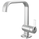 Brizo - AllariaE Single-Handle Lavatory Faucet 1.2 GPM - Polished Chrome  With  Clear Acrylic