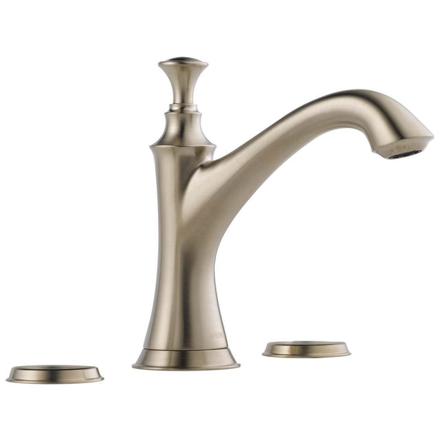 Brizo - Baliza Widespread Lavatory Faucet - Less Handles 1.2 GPM - Brushed Nickel