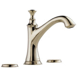 Brizo - Baliza Widespread Lavatory Faucet - Less Handles 1.2 GPM - Polished Nickel