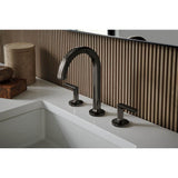 Kintsu Widespread Lavatory Faucet with Arc Spout - Less Handles 1.5 GPM