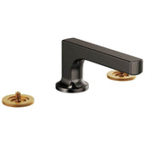 Brizo - Kintsu Widespread Lavatory Faucet with Low Spout - Less Handles 1.2 GPM - Brilliance Black Onyx