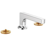 Brizo - Kintsu Widespread Lavatory Faucet with Low Spout - Less Handles 1.5 GPM - Chrome