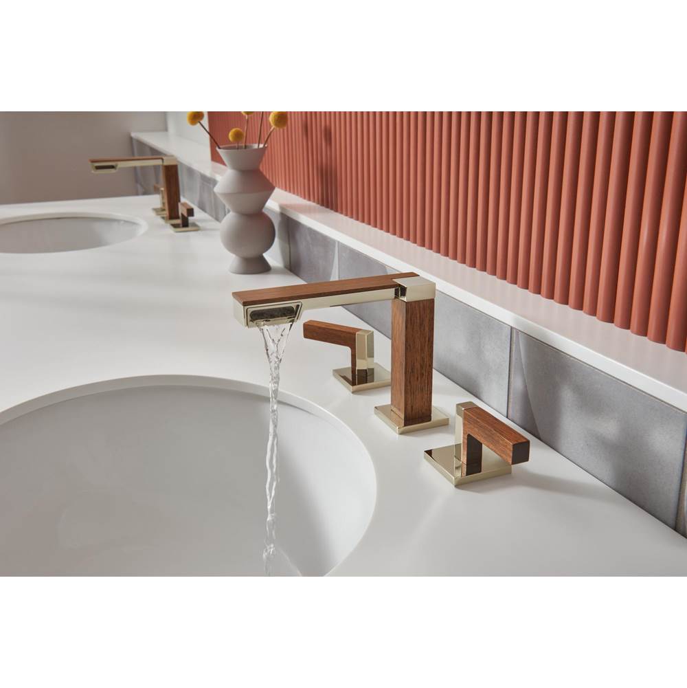 Frank Lloyd Wright Widespread Lavatory Faucet - Less Handles