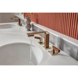 Frank Lloyd Wright Widespread Lavatory Faucet - Less Handles