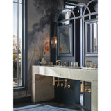 Litze Widespread Lavatory Faucet with High Spout - Less Handles 1.5 GPM