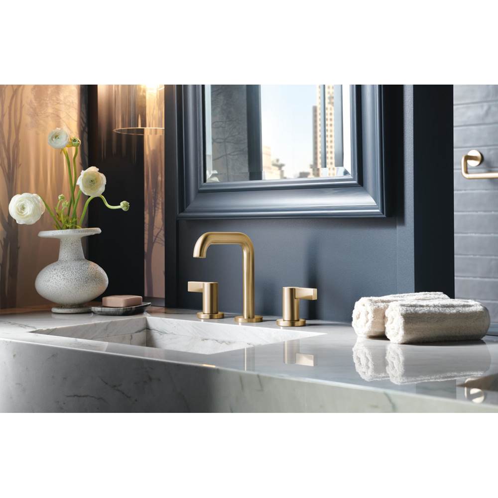 Litze Widespread Lavatory Faucet with High Spout - Less Handles 1.5 GPM