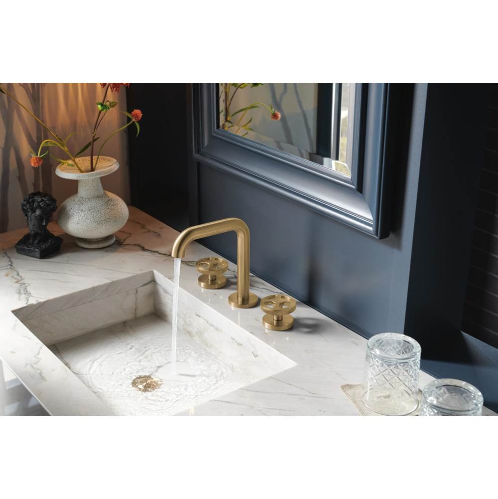Litze Widespread Lavatory Faucet with High Spout - Less Handles 1.5 GPM