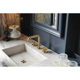 Litze Widespread Lavatory Faucet with High Spout - Less Handles 1.5 GPM