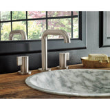 Litze Widespread Lavatory Faucet with High Spout - Less Handles 1.2 GPM
