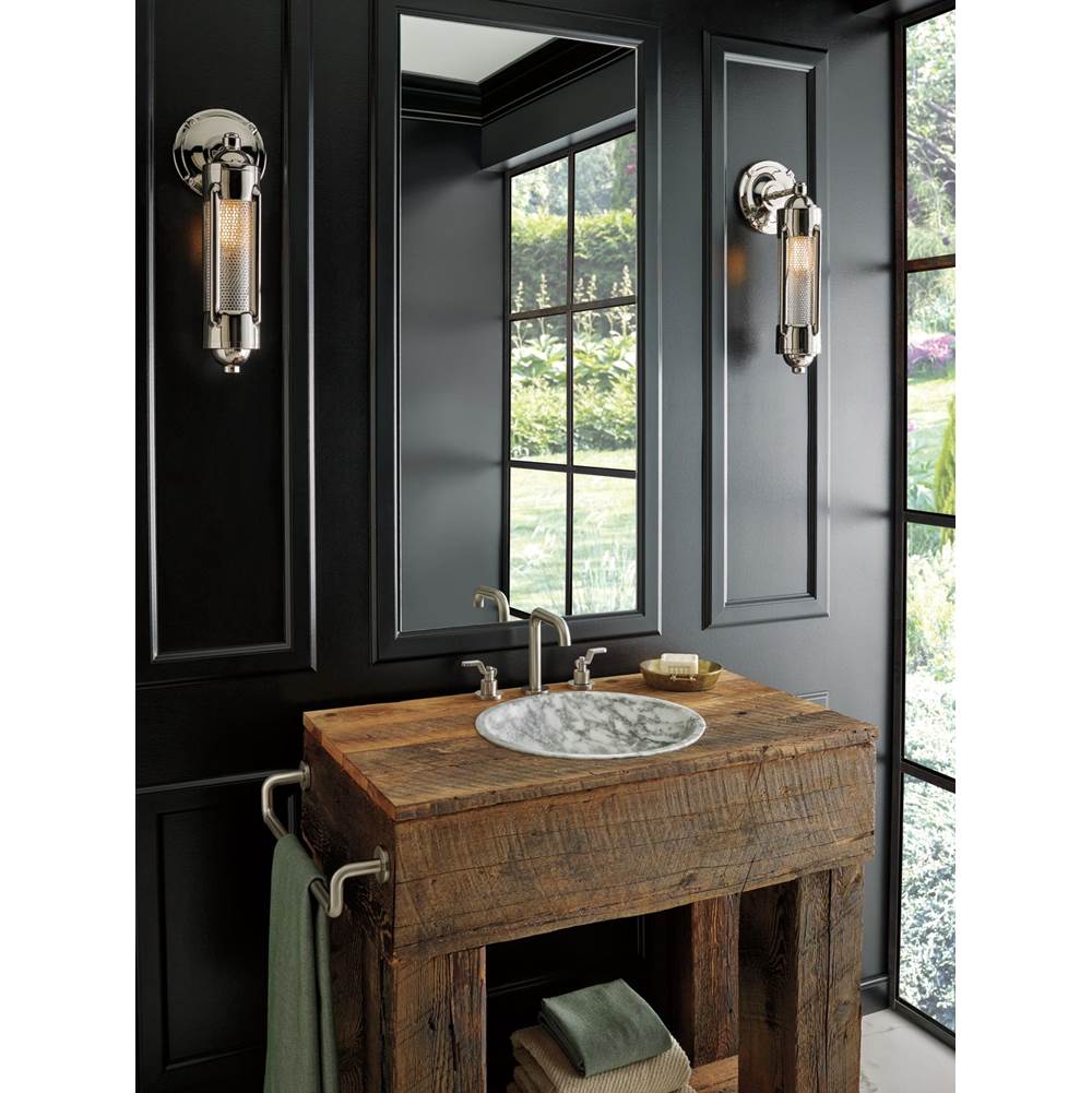 Litze Widespread Lavatory Faucet with High Spout - Less Handles 1.5 GPM