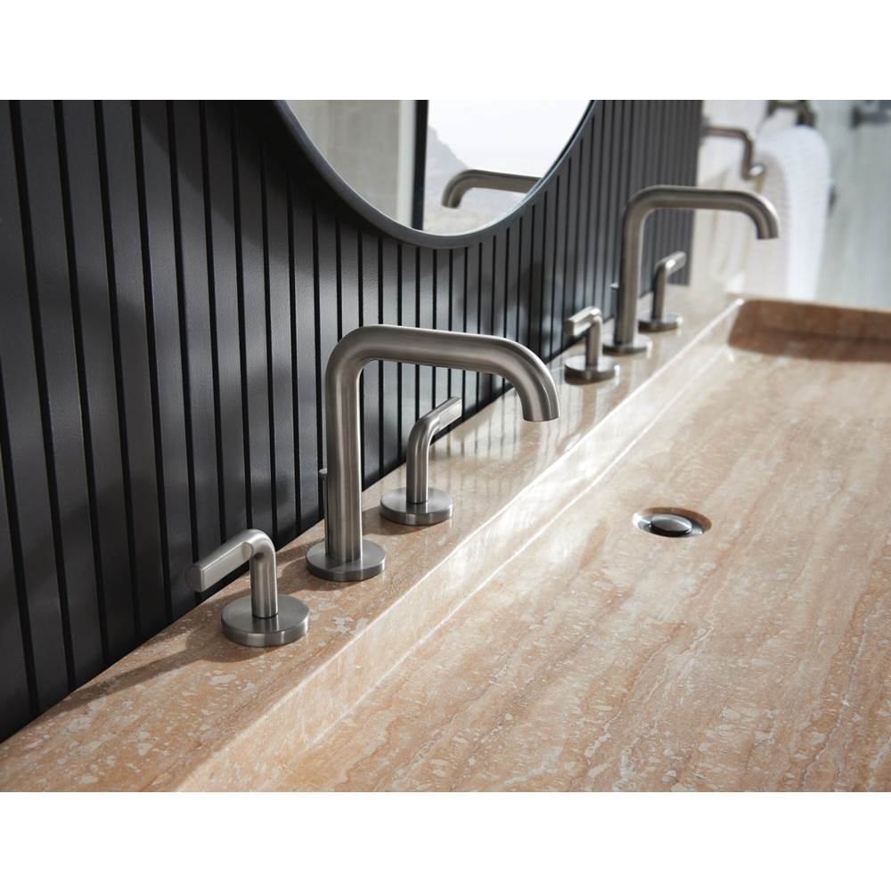 Litze Widespread Lavatory Faucet with High Spout - Less Handles 1.5 GPM