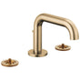 Brizo - Litze Widespread Lavatory Faucet with Low Spout - Less Handles 1.5 GPM - Luxe Gold