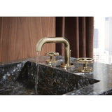 Litze Widespread Lavatory Faucet with Low Spout - Less Handles 1.5 GPM
