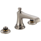 Brizo - Rook Widespread Lavatory Faucet - Less Handles 1.5 GPM - Luxe Nickel
