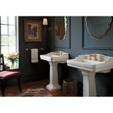 Rook Widespread Lavatory Faucet with Channel Spout - Less Handles 1.5 GPM