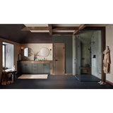 AllariaE Widespread Lavatory Faucet with Square Spout - Less Handles