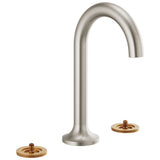 Brizo - Odin Widespread Lavatory Faucet - Less Handles - Brushed Nickel