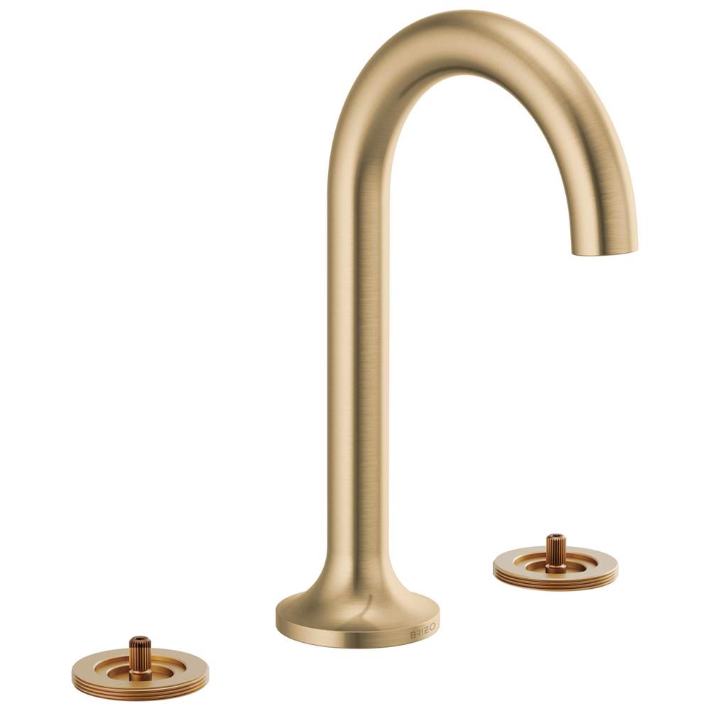 Brizo - Odin Widespread Lavatory Faucet - Less Handles - Luxe Gold