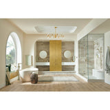 Invari Widespread Lavatory Faucet with Arc Spout - Less Handles 1.5 GPM