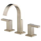Brizo - Siderna Widespread Lavatory Faucet - Less Handles 1.5 GPM - Brushed Nickel