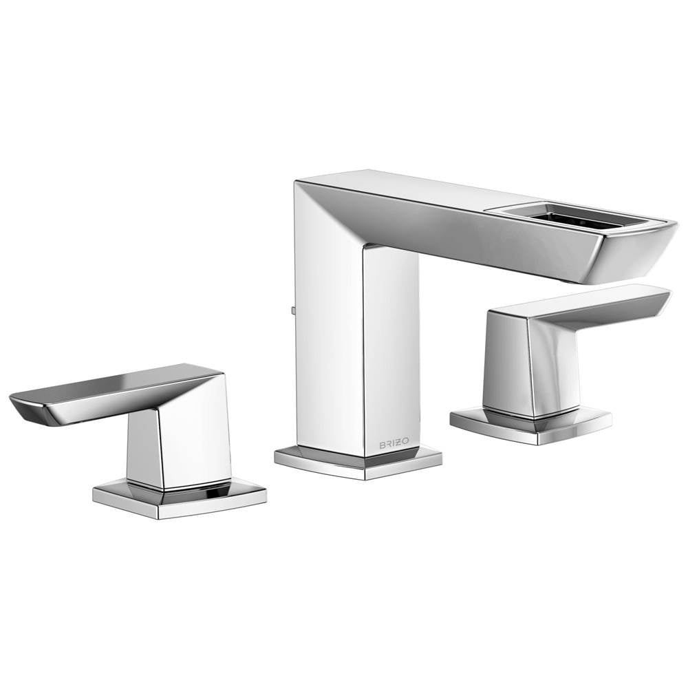 Brizo - Vettis Widespread Lavatory Faucet With Open-Flow Spout 1.2 GPM - Chrome