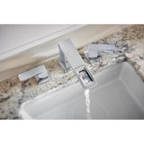 Vettis Widespread Lavatory Faucet With Open-Flow Spout 1.2 GPM