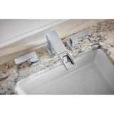 Vettis Widespread Lavatory Faucet With Open-Flow Spout 1.2 GPM
