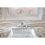 Vettis Widespread Lavatory Faucet With Open-Flow Spout 1.2 GPM