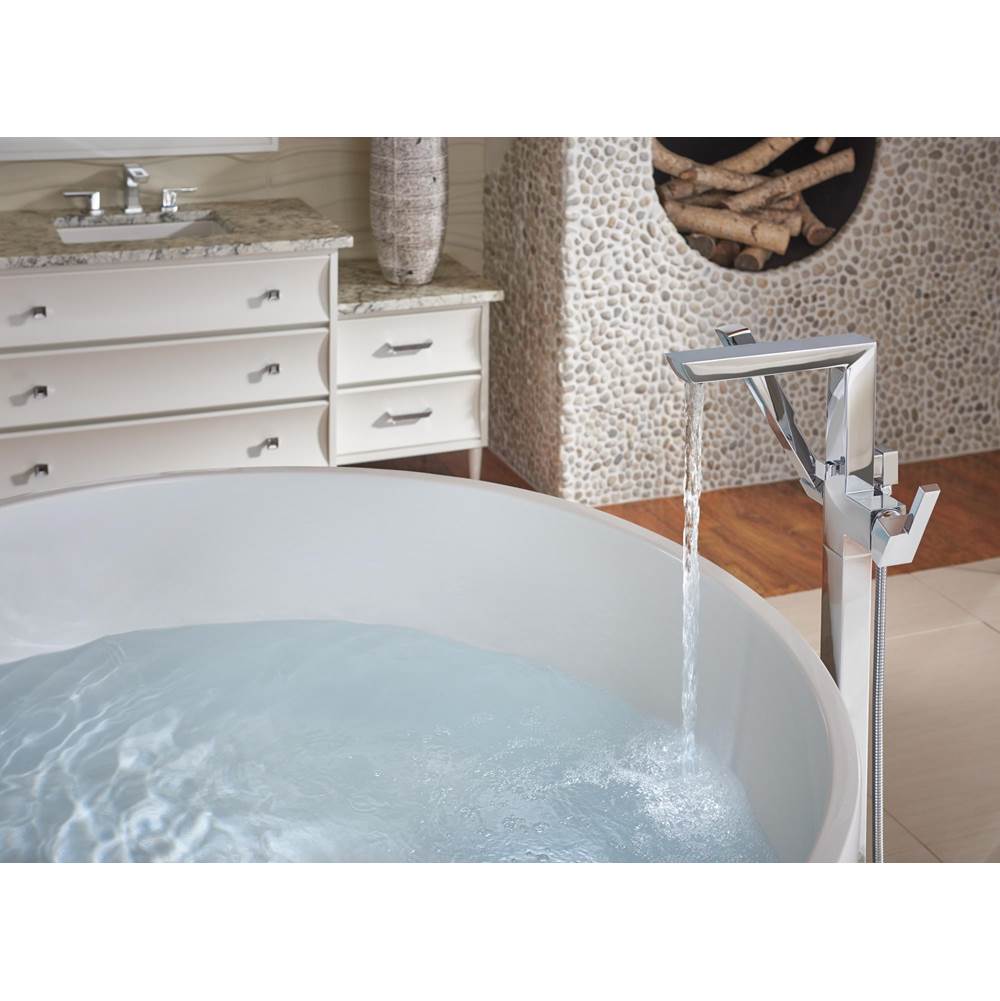 Vettis Widespread Lavatory Faucet With Open-Flow Spout 1.2 GPM