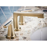 LevoirE Widespread Lavatory Faucet With Low Spout - Less Handles