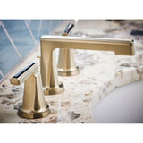 LevoirE Widespread Lavatory Faucet With Low Spout - Less Handles