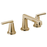 Brizo - LevoirE Widespread Lavatory Faucet with Low Spout - Less Handles 1.5 GPM - Luxe Gold