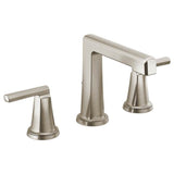Brizo - LevoirE Widespread Lavatory Faucet with High Spout - Less Handles 1.5 GPM - Luxe Nickel