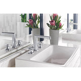 LevoirE Widespread Lavatory Faucet With High Spout - Less Handles