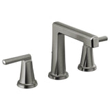 Brizo - LevoirE Widespread Lavatory Faucet with High Spout - Less Handles 1.5 GPM - Luxe Steel