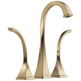 Brizo - Virage Widespread Vessel Lavatory Faucet 1.5 GPM - Luxe Gold