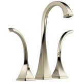 Brizo - Virage Widespread Vessel Lavatory Faucet 1.2 GPM - Polished Nickel