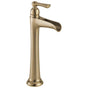 Brizo - Rook Single-Handle Vessel Lavatory Faucet with Channel Spout 1.5 GPM - Luxe Gold