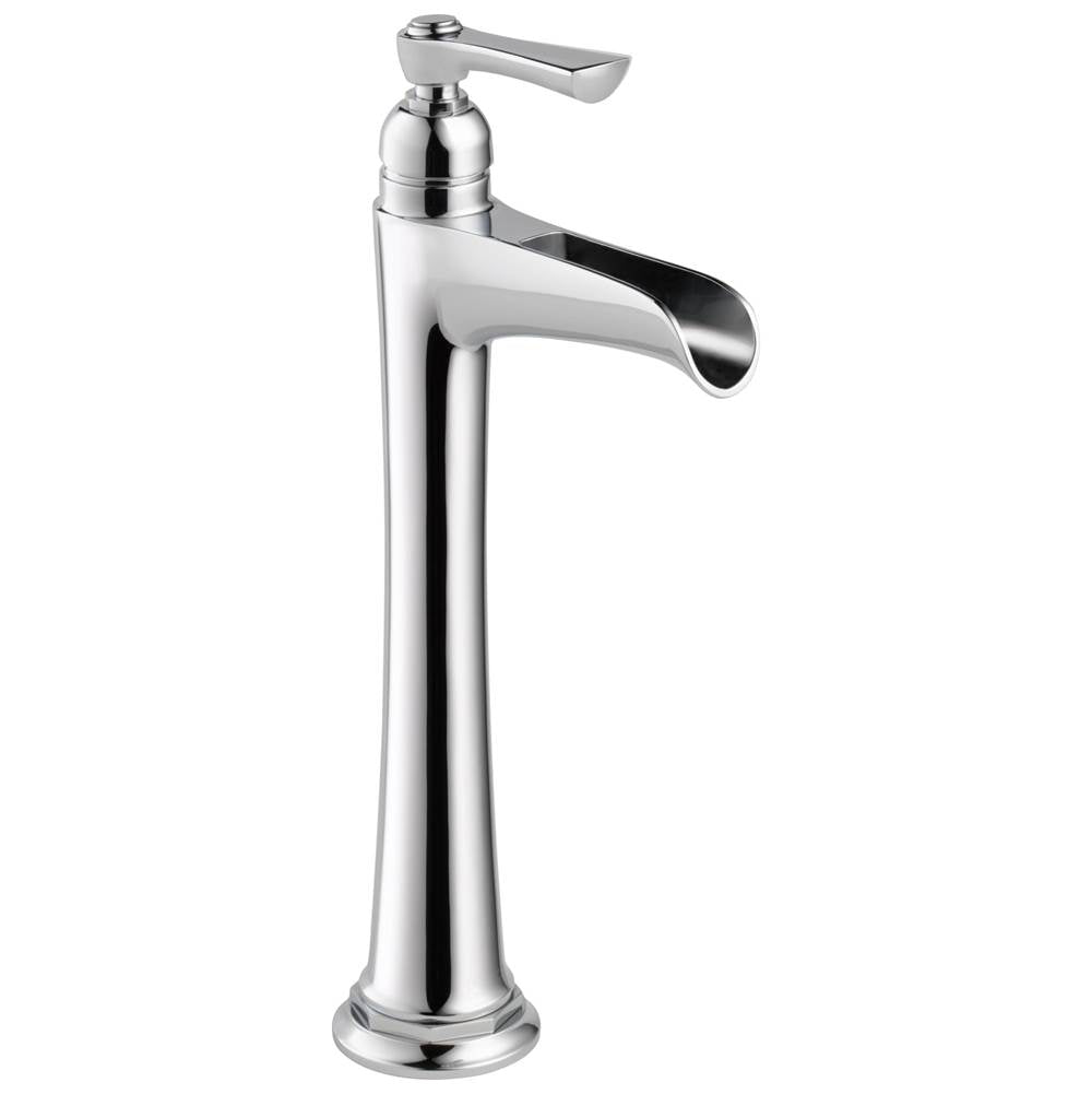 Brizo - Rook Single-Handle Vessel Lavatory Faucet with Channel Spout 1.5 GPM - Chrome