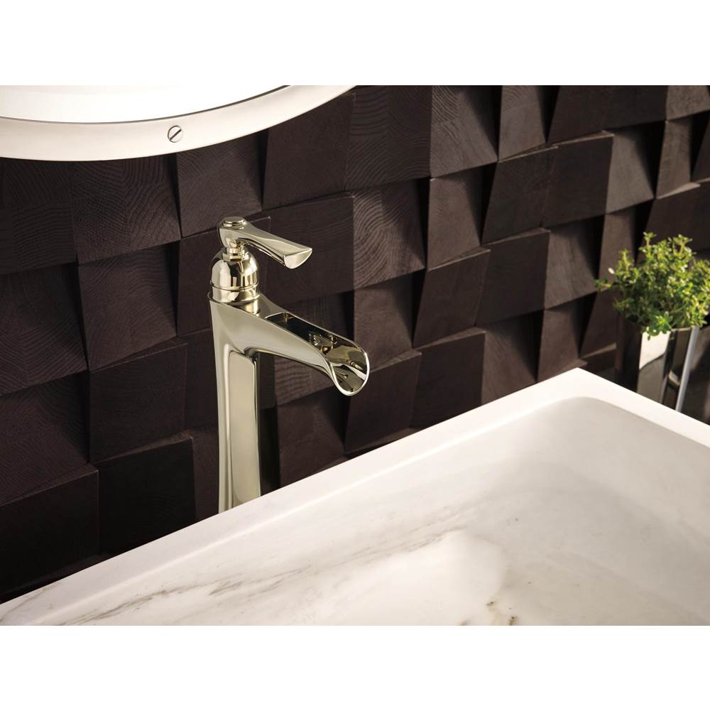 Rook Single-Handle Vessel Lavatory Faucet with Channel Spout 1.5 GPM
