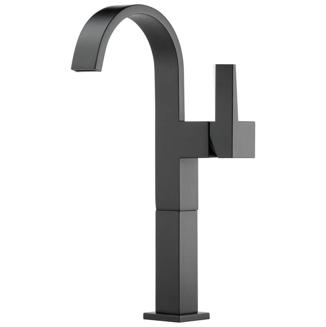 Brizo - Siderna Single-Handle Vessel Lavatory Faucet 1.2 GPM - Matte Black