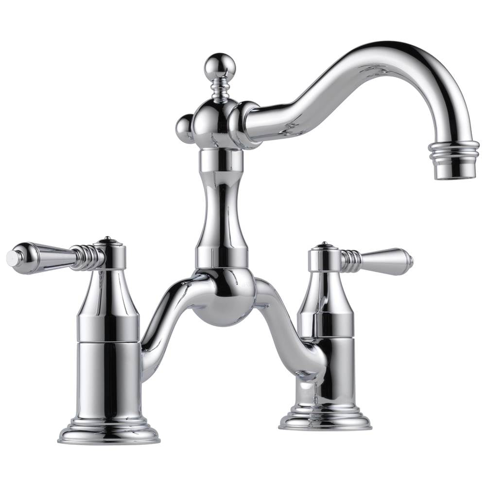 Brizo - Tresa Two-Handle Widespread Bridge Lavatory Faucet 1.2 GPM - Chrome