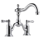 Brizo - Tresa Two-Handle Widespread Bridge Lavatory Faucet 1.2 GPM - Chrome