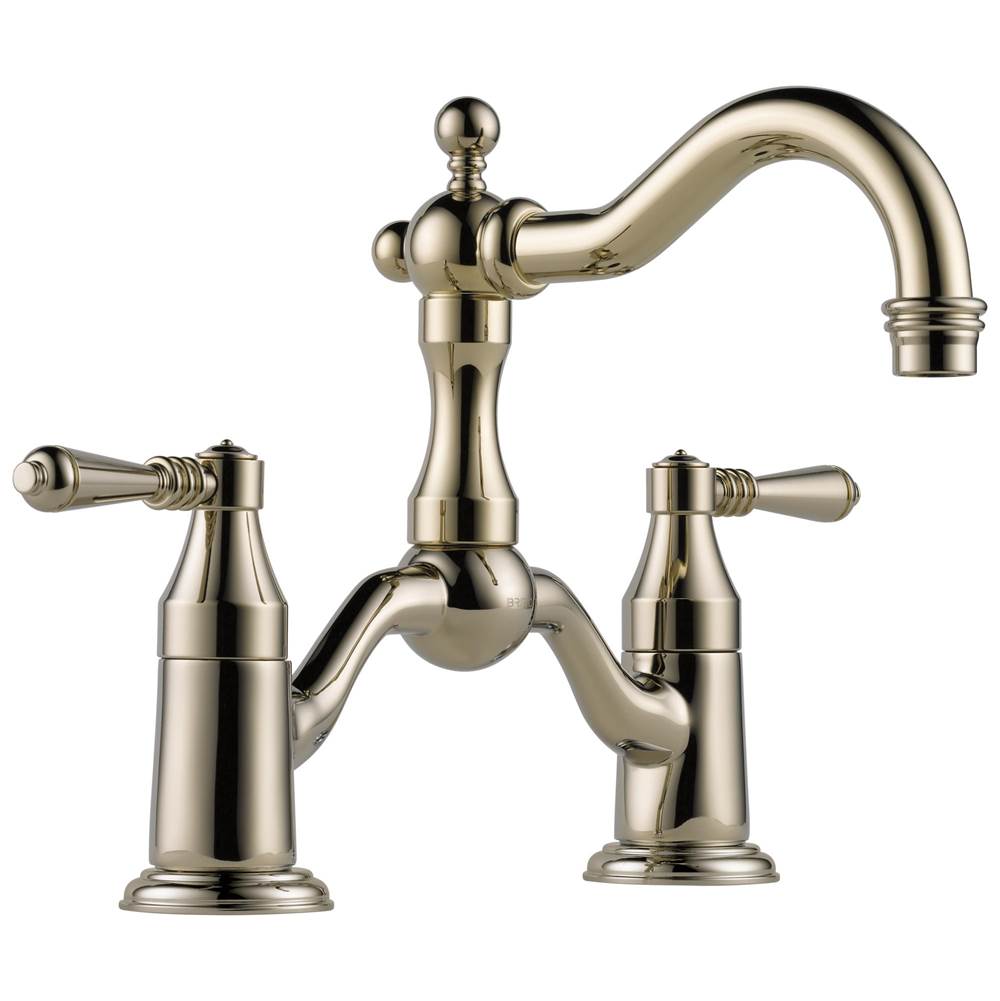 Brizo - Tresa Two-Handle Widespread Bridge Lavatory Faucet 1.2 GPM - Polished Nickel